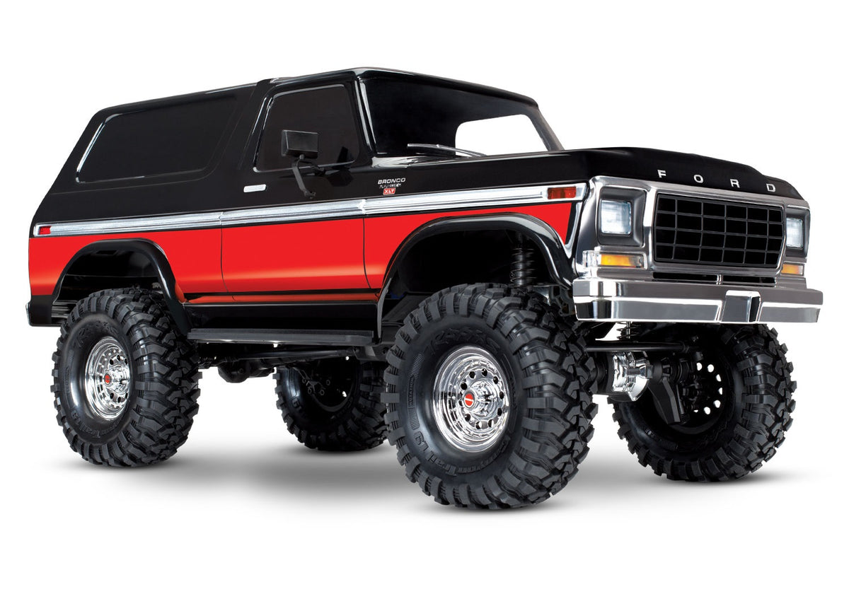TRX-4 1979 Ford Bronco Red