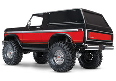 TRX-4 1979 Ford Bronco Red