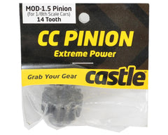 Castle Creations Mod 1.5 Pinion Gear w/8mm Bore (14T)