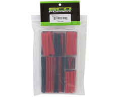 EcoPower Heat Shrink Tubes w/Plastic Case (Black & Red) (150)