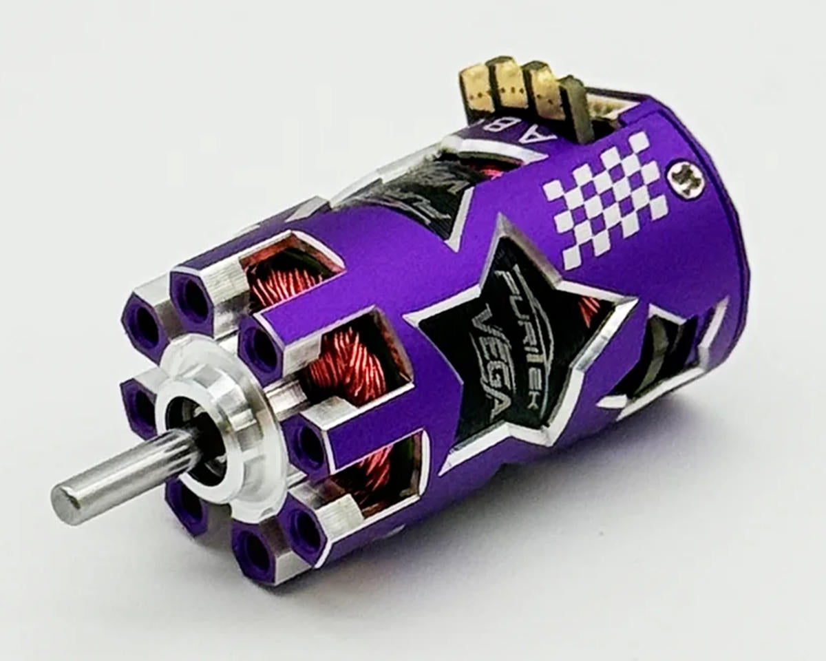Furitek Vega 1/24 & 1/28 Drift/Race Micro Sensored Brushless Motor (5500kV) (Purple)