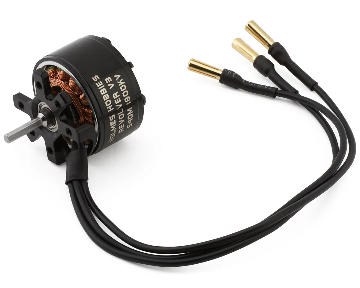 Holmes Hobbies Revolver V3 540 Sensorless Brushless Outrunner Motor (1800kV)