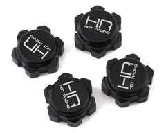 Hot Racing Arrma Aluminum 17mm Friction Dirt Shield Wheel Nuts (4)