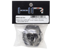 Metal Skull AR60 Diff Cover Blk Chrm Wraith