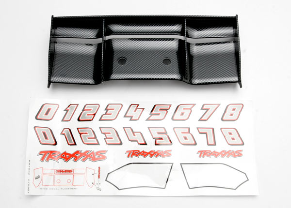 Wing, Revo® (Exo-Carbon finish)/ decal sheet