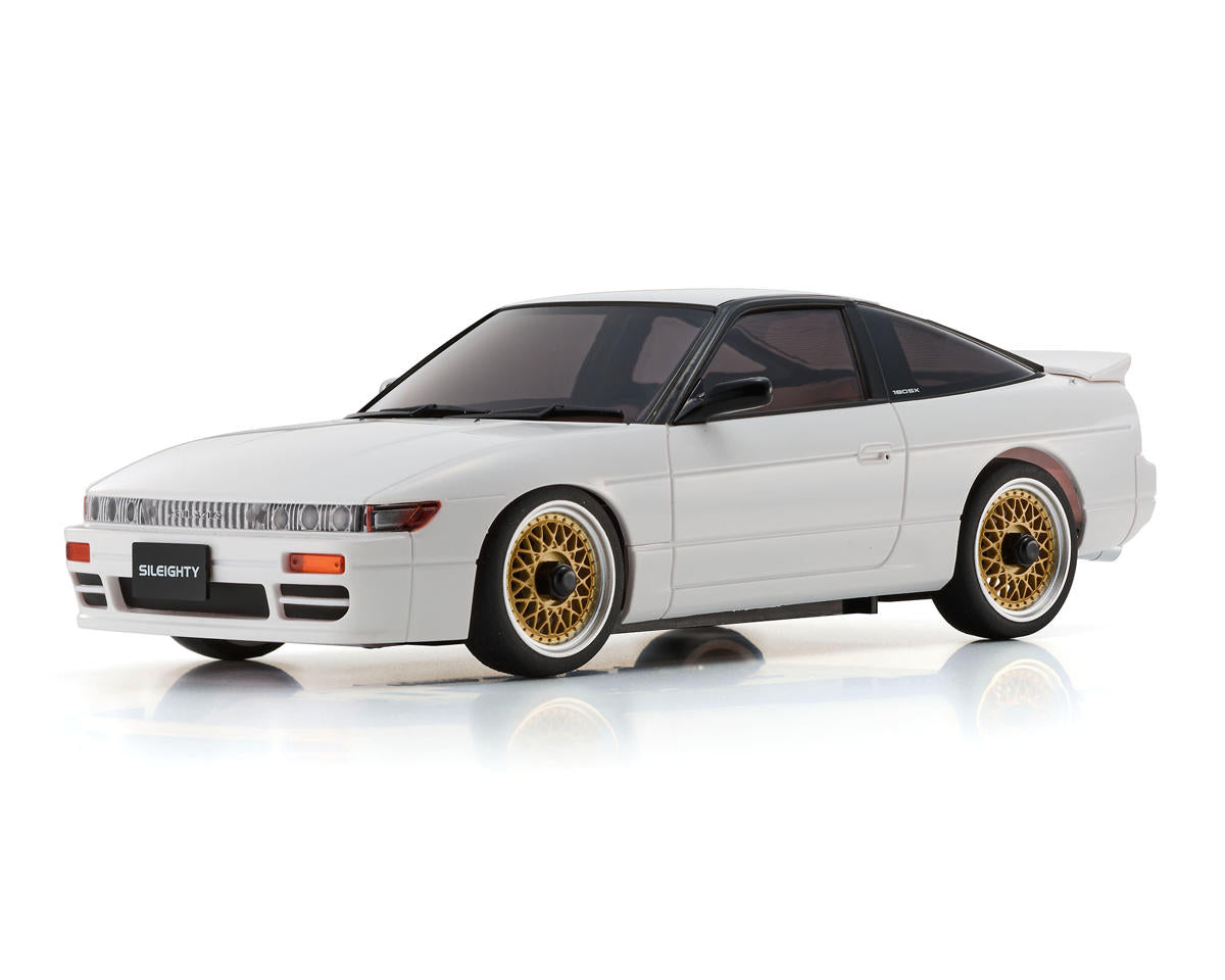 Kyosho MA-020 AWD Mini-Z ReadySet w/Nissan Sileighty White Body w/KT-531P 2.4GHz Radio