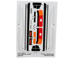 Kyosho Fazer FZD2 Toyota Sprinter Trueno AE86 1/10 Body Set (Clear)