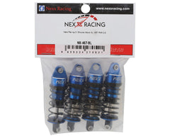NEXX Racing MST RMX 2.5 56mm Aluminum Oil-Filled Threaded Shocks (Blue) (4)