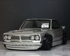 Pandora RC 1/10 Nissan Skyline KPGC10 HT 2000GT-R "Hakosuka" Drift Body Set (Clear) (257-260mm)