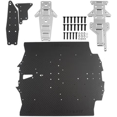 PowerHobby Carbon Fiber GT width Chassis for Arrma Limitless V2