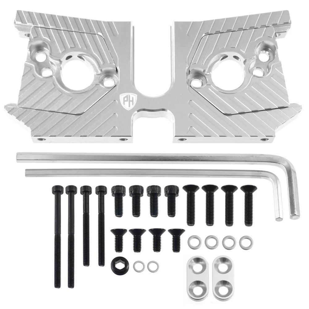 7075 Aluminum Grublock Dual Motor Mount, for Arrma 6S BLX