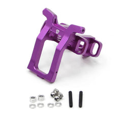 Aluminum Integrated Front Bulkhead Mount, Purple, for MST RMX 2.5