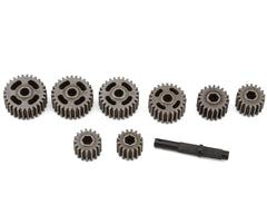 Redcat Ascent Fusion Steel Transfer Case Top Shaft & Underdrive Gear Set (37%/28%/20%)