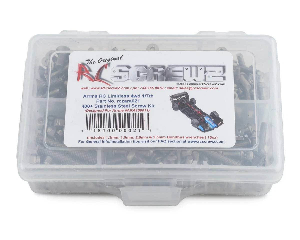 Stainless Steel Screw Kit Arrma Limitless 1/7th