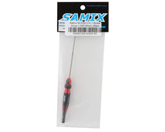 Samix SCX24 2-in-1 Hex Wrench/Nut Driver (Red) (.050" Hex/4mm Nut)