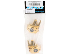Samix SCX6 Brass Heavy Duty Steering Knuckle Set