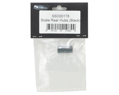 SSD RC Scale Rear Hubs (Black) (2)