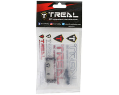 Treal Hobby Axial Capra CNC Aluminum Servo Mount (Grey)