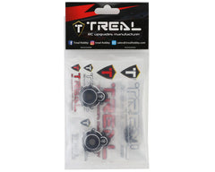 Treal Hobby Redcat Gen9 Aluminum Outer Portal Covers (Black) (2)