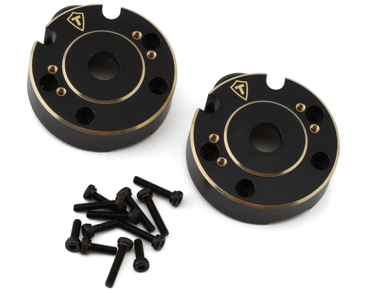 Treal Hobby Redcat Gen9 Brass Outer Portal Housing Set (Black) (2) (53g)