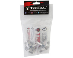 Treal Hobby Arrma Kraton 6S EXB Aluminum Front Steering Knuckles (Silver) (2)