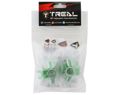 Treal Hobby Losi LMT Aluminum Front Steering Knuckle (Green) (2)