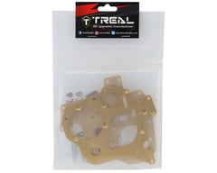 Treal Hobby Promoto MX Aluminum Chassis Plates (Gold) (2)