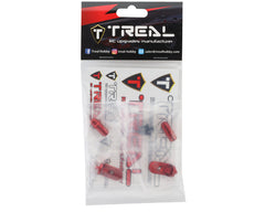 Treal Hobby Promoto CNC Aluminum Foot Pegs (Red) (2)