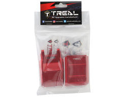 Treal Hobby Losi Promoto MX CNC Aluminum Skid Plate (Red)