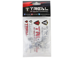 Treal Hobby Losi Promoto MX CNC Aluminum Chain Tensioner Adjustment Insert Set (Silver)