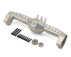 Treal Hobby Axial SCX10 III 7075 Aluminum Diamond Rear Portal Axle Housing (Silver)