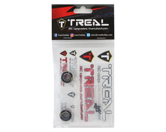 Treal Hobby Axial SCX24 Brass Rear Counter Balance Weights (Black) (2) (14g)