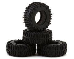 Treal Hobby 0.7" Trailburner MudVortex Micro Rock Crawler Tires (4) (SCX30/Ascent-32)