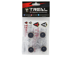 Treal Hobby 1.9" Brass Bead-Lock Wide Wheel Hub Weights (9mm) (4) (20g)