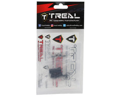 Treal Hobby 1.9" Scale 4mm Wheel Center Caps (Black) (4)