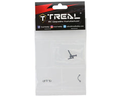 Treal Hobby Vanquish H10 Optic 7075 Aluminum Hydro Ram Steering Clamps (Silver) (2)