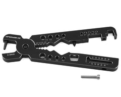 UpGrade RC Tire Punch, Shock Shaft Pliers, Ball Link Pliers and Wire Crimp Mutli-Tool