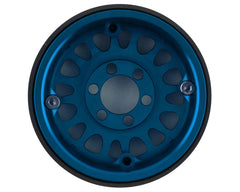 Vanquish Products KMC KM445 Impact 1.9" Beadlock Crawler Wheels (Blue) (2)
