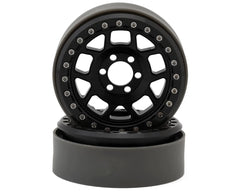 Vanquish Products Battle Born Wheels Whiskey 2.2 Beadlock Crawler Wheels (Black) (2)