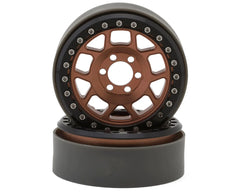 Vanquish Products Battle Born Wheels Whiskey 2.2 Beadlock Crawler Wheels (Bronze) (2)