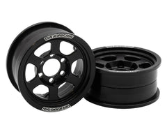 Vanquish Products 1.9" Volk Racing TE37XT CNC Aluminum Crawler Beadlock Wheels (Black) (2) (M-SPEC)