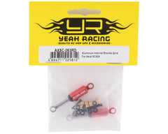 Yeah Racing SCX24 Internal Spring Shocks (2) (Red)