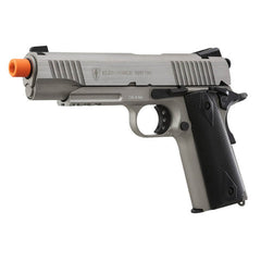 ELITE FORCE 1911 TAC - 6MM - STAINLESS CO2 AIRSOFT PISTOL 390FPS
