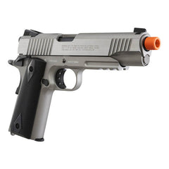 ELITE FORCE 1911 TAC - 6MM - STAINLESS CO2 AIRSOFT PISTOL 390FPS
