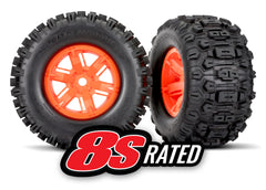 Traxxas Xmaxx Sledgehammer 8s Orange