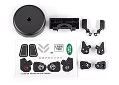TRAXXAS GRILLE/SIDE MIRRORS/LIGHT RET