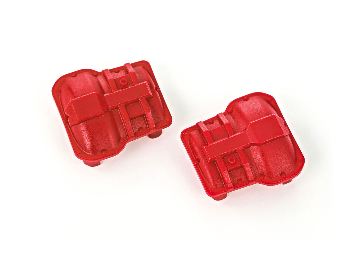 TRAXXAS AXLE COVER RED