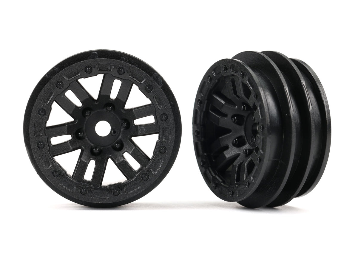 TRAXXAS WHEELS BLACK 1.0 (2)