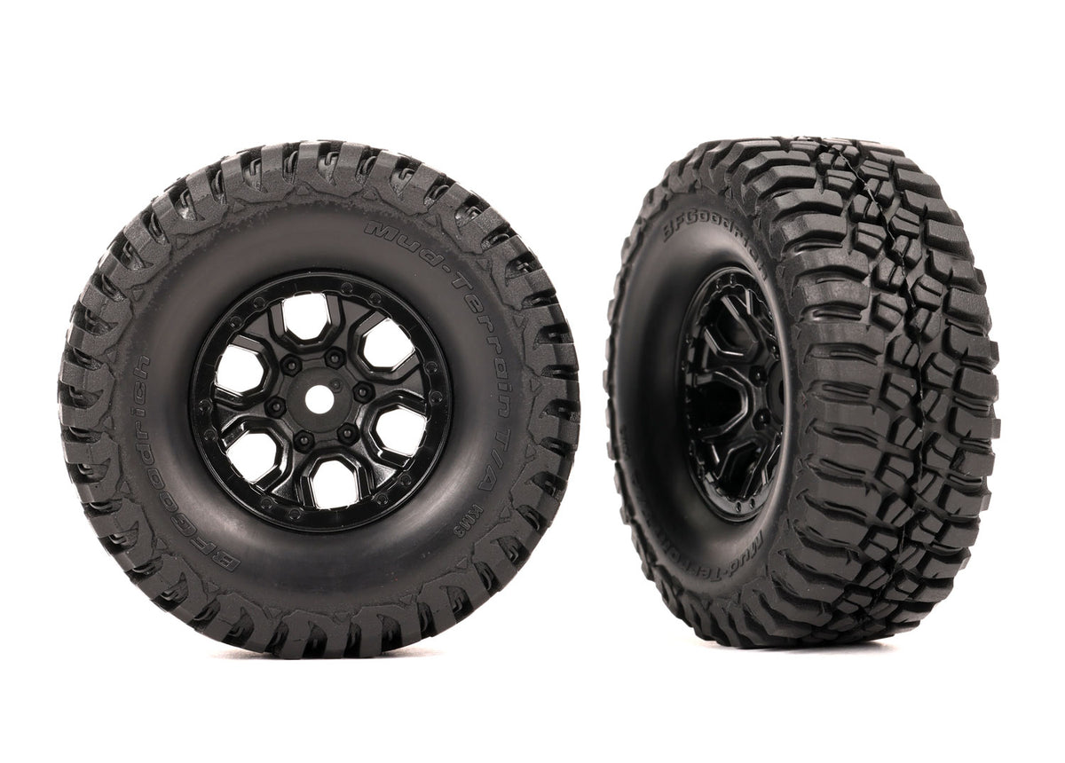 TRAXXAS T&W BLK 1.0 WHL, BFG MT TA KM3