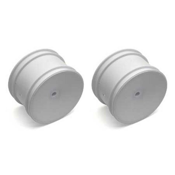 1/10 Rear 12mm Hex Wheels, White (2): Buggy